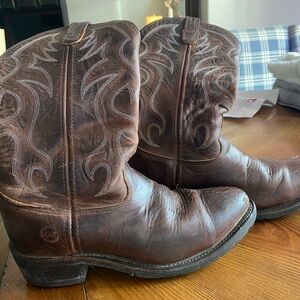 Men’s Ag7 Work Western Boots Steel toe